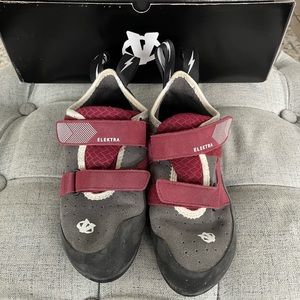 Evolv Elektra climbing shoes